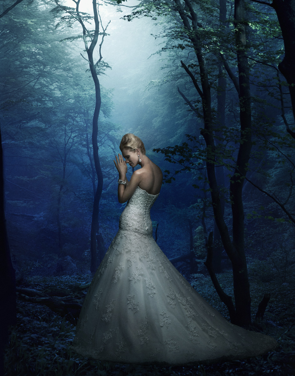 Bridal Fantasy Blue Forest 